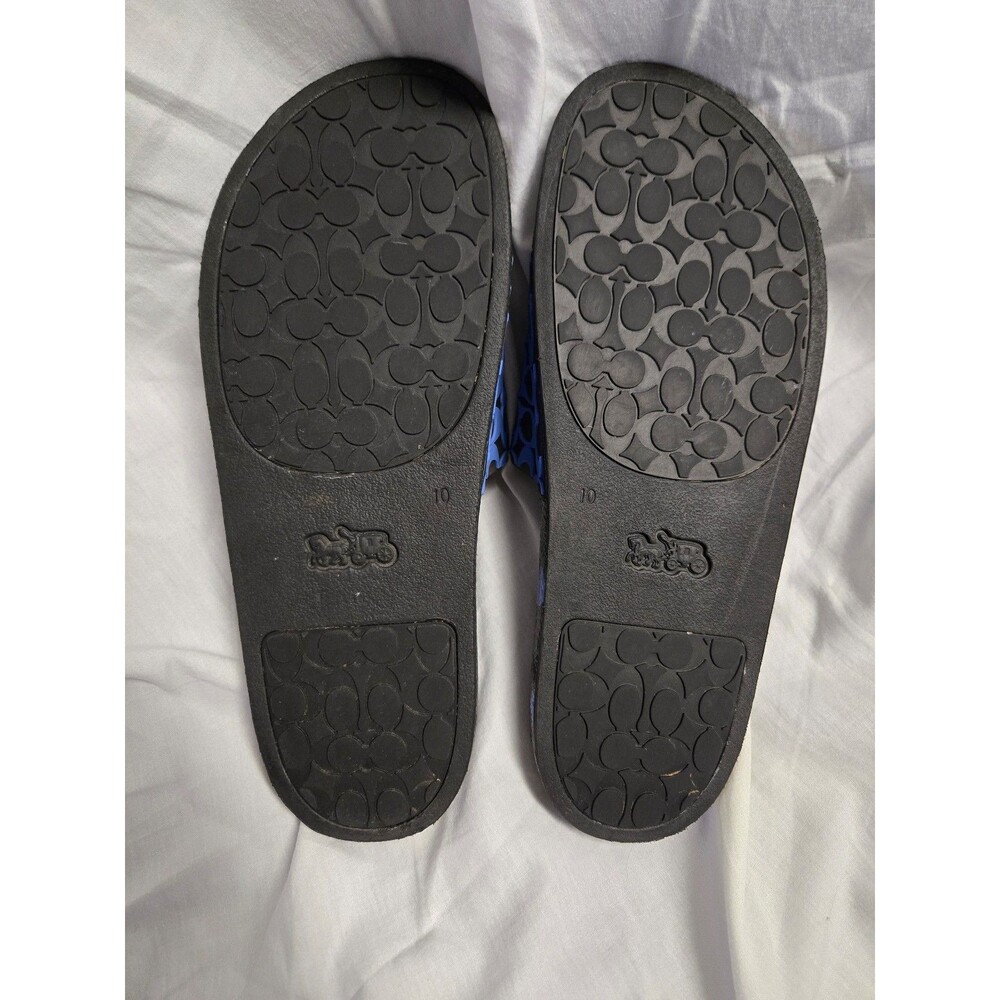 Coach Signature C Pattern Slide Sandals Women's Size 10 - Picture 4 of 5